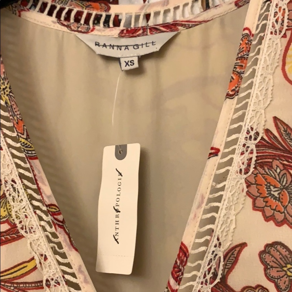 Anthropologie Cabaret maxi dress size XS - Picture 5 of 8